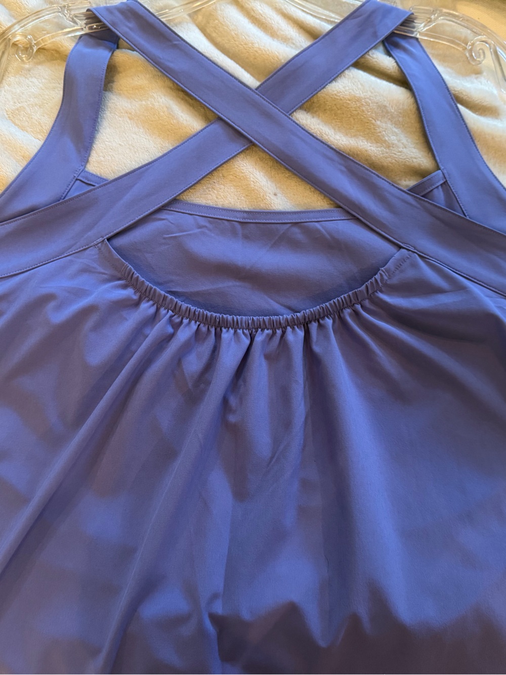 NWOT Athleta Arrival Lavender Maxi Dress with Pockets 2X - Picture 6 of 11